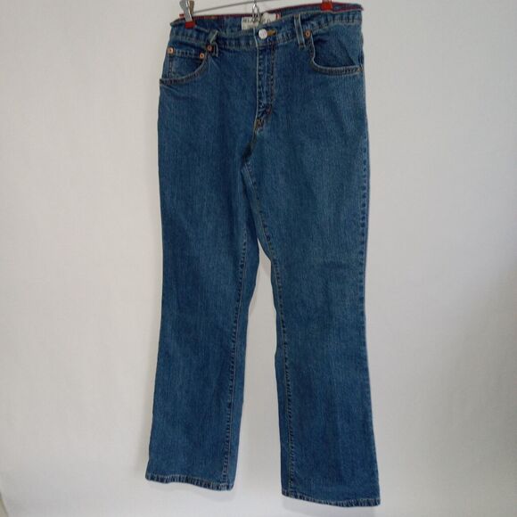 Levis Womens 550 Relaxed Boot Cut Jeans 10 M - Picture 1 of 14